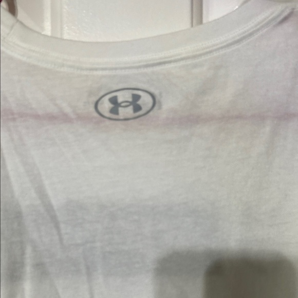 Under Armour White Softball Tee - Picture 3 of 4
